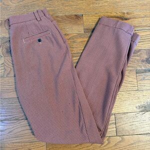 Liz Claiborne Red and Black Houndstooth Women's Pants